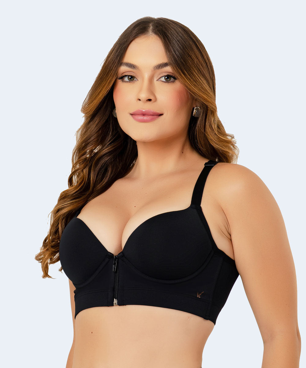 Sutiã Nadador com Ziper Plus Size - VI LINGERIE